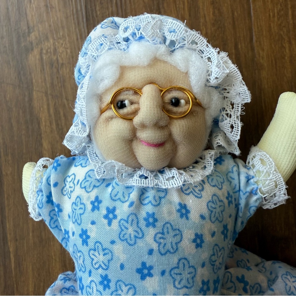Little Red Riding Hood Topsy Turvy Flip Doll Grandma Stuffed Reversible Storytel - Picture 3 of 10